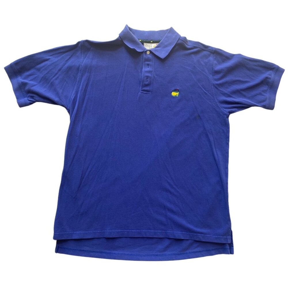 Master's purple Golf polo shirt short sleeve Augusta National Golf Shop Men XL